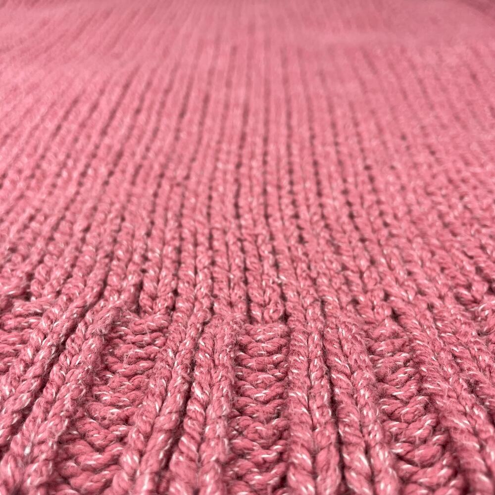 🔥Vintage Y2K 2000s Chunky Knit American Eagle Outfitters Pink Pullover Sweater - Picture 13 of 14